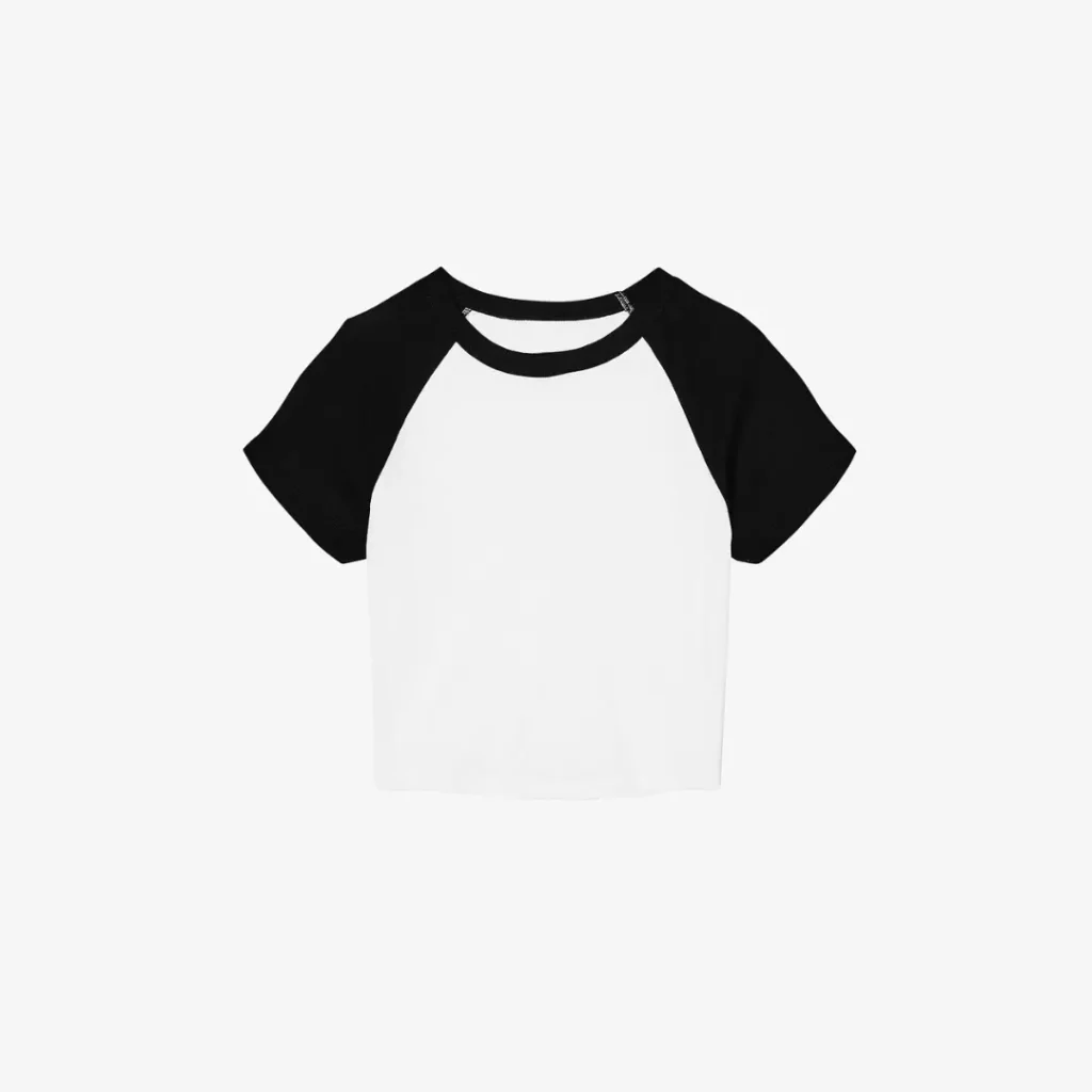 Women's Micro Rib Raglan Baby Tee
