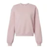 Light Pink Fleece Crewneck Sweatshirt