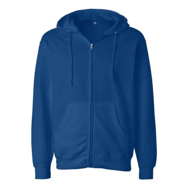 Blue Hooded Sweatshirt