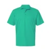 Green Saratoga Performance Mini Mesh Polo