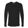 Black Heavyweight Long Sleeve T-Shirt