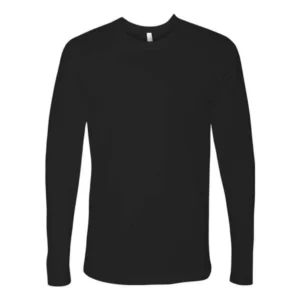 Black Heavyweight Long Sleeve T-Shirt