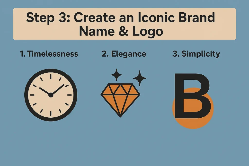 Create an Iconic Brand Name & Logo