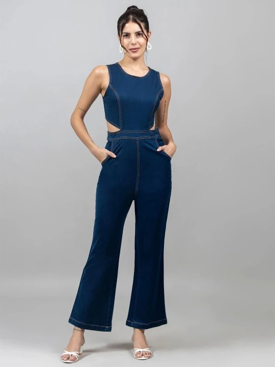 Denim Jumper Dress