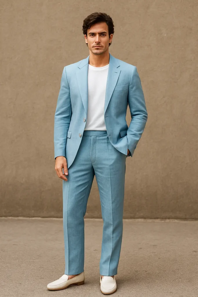 Casual Suits of the Miami Vice Style