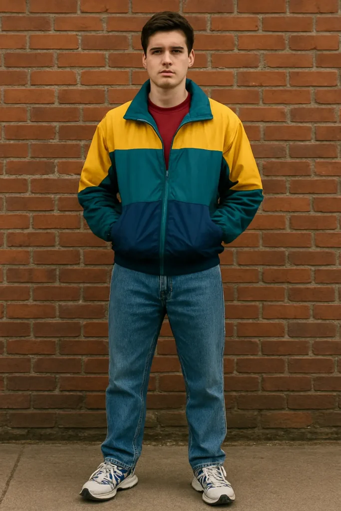 Color Blocked Windbreakers and Jackets