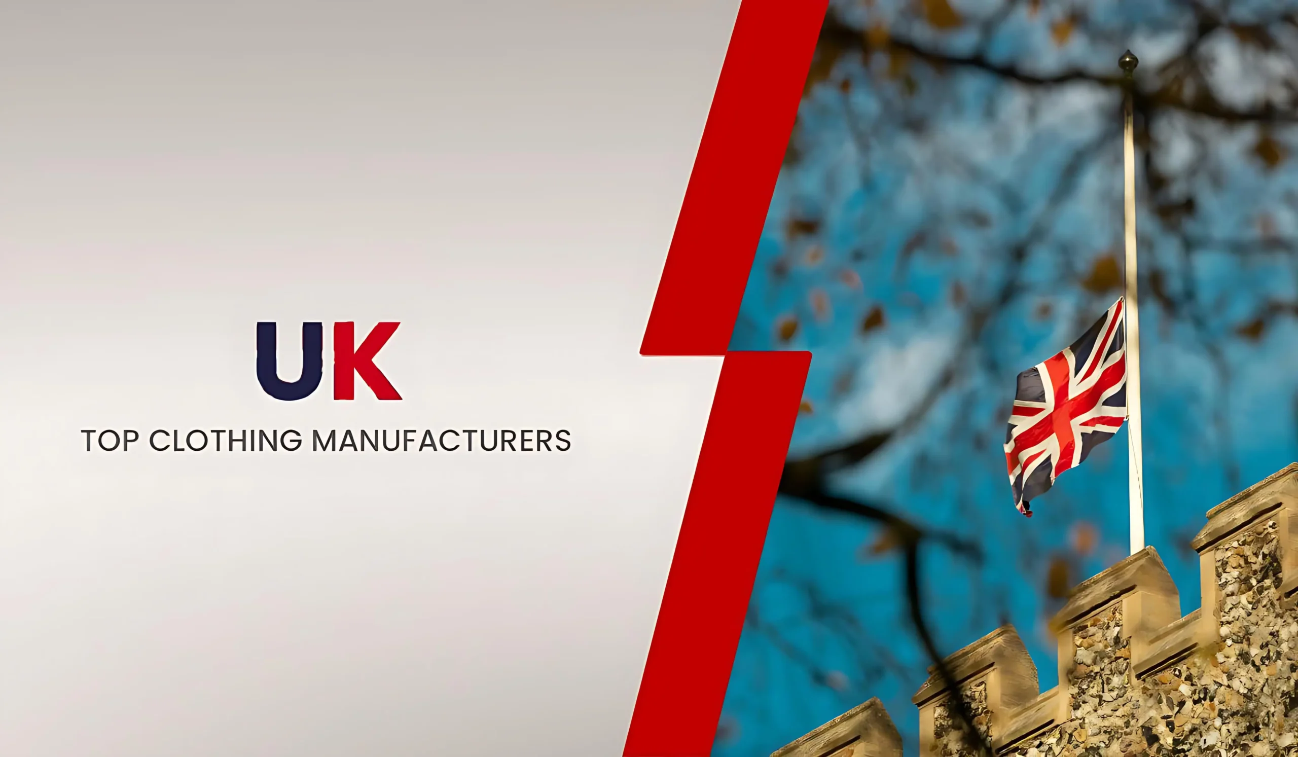 Top 10 clothing manufacturers in the UK